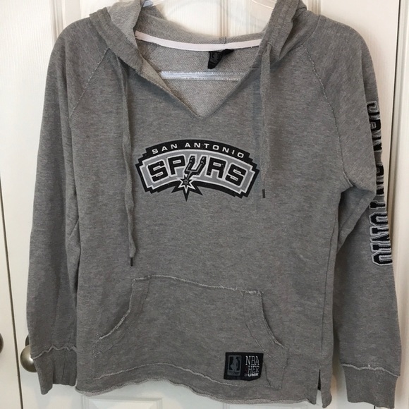 NBA 4 Her Tops - San Antonio Spurs Hoodie NBA 4 Her by UNK EUC
